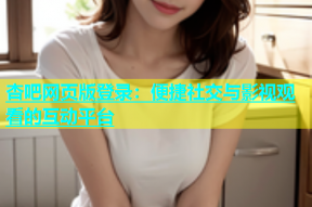 杏吧网页版登录：便捷社交与影视观看的互动平台