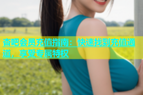 杏吧会员充值指南：快速找到充值通道，享受专属特权