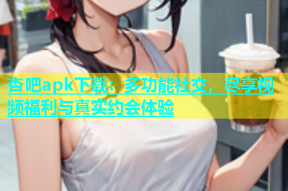 杏吧apk下载：多功能社交，尽享视频福利与真实约会体验