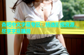 杏吧中文字幕专区：精选影视资源，尽享字幕服务