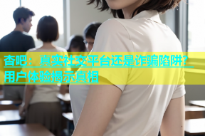 杏吧：真实社交平台还是诈骗陷阱？用户体验揭示真相