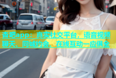 杏吧app：真实社交平台，语音视频聊天、同城约会、在线互动一应俱全