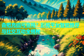杏吧充值可靠吗？影视平台智能推荐与社交互动全揭秘
