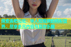 探索杏吧论坛：华人短视频的精彩世界，尽享多元内容与互动乐趣