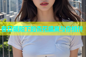 春日暖阳下的杏花盛宴与你相伴