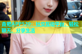 杏吧APP520：社交互动平台，轻松聊天、分享生活