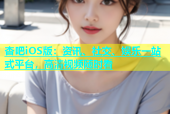 杏吧iOS版：资讯、社交、娱乐一站式平台，高清视频随时看