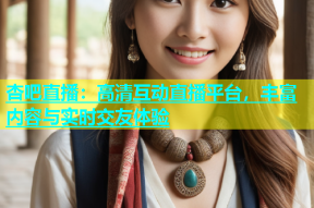 杏吧直播：高清互动直播平台，丰富内容与实时交友体验