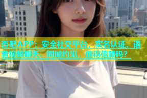 杏吧APP：安全社交平台，实名认证、语音视频聊天、同城约见，值得信赖吗？