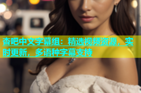 杏吧中文字幕组：精选视频资源，实时更新，多语种字幕支持