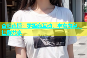 杏吧直播：零距离互动，丰富内容，社群共享