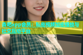 杏吧app会员：私密视频加密播放与社交互动平台