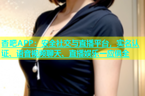 杏吧APP：安全社交与直播平台，实名认证、语音视频聊天、直播娱乐一应俱全