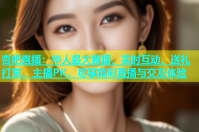 杏吧直播：华人最大直播，实时互动、送礼打赏、主播PK，尽享精彩直播与交友体验