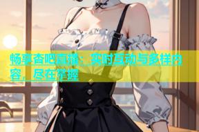 畅享杏吧直播：实时互动与多样内容，尽在掌握
