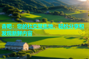 杏吧：您的社交聚集地，轻松分享和发现新鲜内容