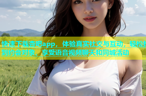 快速下载杏吧app，体验真实社交与互动，轻松找到约会对象，享受语音视频聊天和同城活动