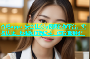 杏吧app：安全社交与视频创作平台，实名认证、短视频拍摄助手，值得信赖吗？