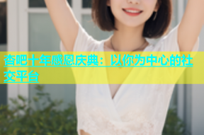 杏吧十年感恩庆典：以你为中心的社交平台