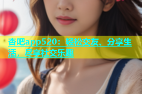 杏吧app520：轻松交友、分享生活，尽享社交乐趣