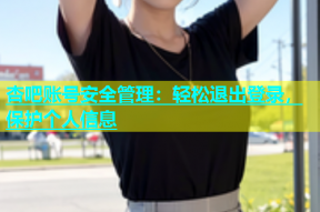 杏吧账号安全管理：轻松退出登录，保护个人信息