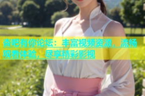 杏吧有你论坛：丰富视频资源，流畅观看体验，尽享精彩影视