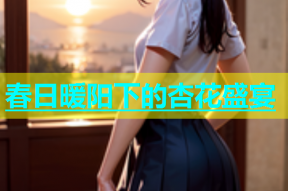 春日暖阳下的杏花盛宴