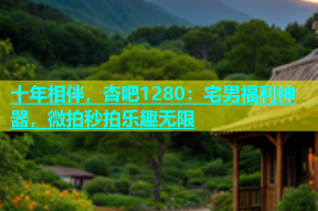 十年相伴，杏吧1280：宅男福利神器，微拍秒拍乐趣无限