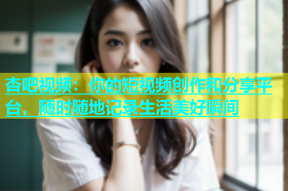 杏吧视频：你的短视频创作和分享平台，随时随地记录生活美好瞬间
