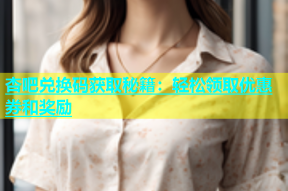杏吧兑换码获取秘籍：轻松领取优惠券和奖励