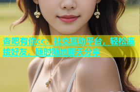 杏吧有你cc：社交互动平台，轻松连接好友，随时随地聊天分享