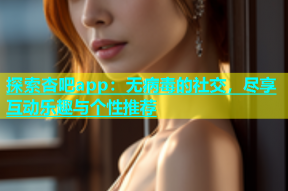 探索杏吧app：无病毒的社交，尽享互动乐趣与个性推荐