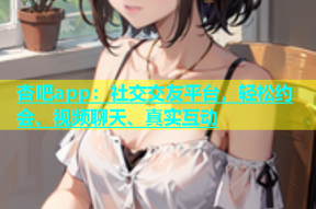 杏吧app：社交交友平台，轻松约会、视频聊天、真实互动