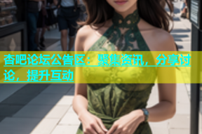 杏吧论坛公告区：聚集资讯，分享讨论，提升互动