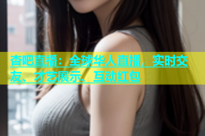 杏吧直播：全球华人直播，实时交友、才艺展示、互动红包