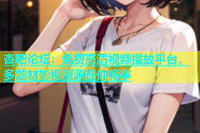 杏吧论坛：免费高清视频播放平台，多题材影视资源任你畅享