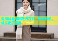 杏吧会员充值解决方案：快速充值，畅享优质服务