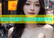 春日杏花盛开与你共赏美好时光