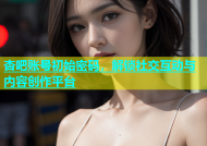 杏吧账号初始密码，解锁社交互动与内容创作平台