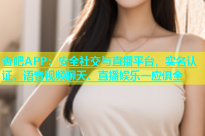 杏吧APP：安全社交与直播平台，实名认证、语音视频聊天、直播娱乐一应俱全