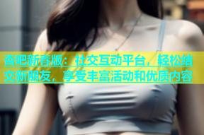 杏吧新春版：社交互动平台，轻松结交新朋友，享受丰富活动和优质内容