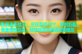 发现真实社交，尽在杏吧APP：即时匹配、语音视频互动，轻松找到志同道合的朋友