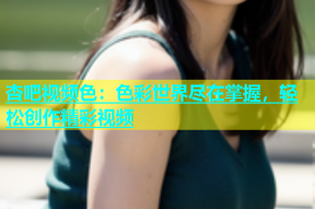 杏吧视频色：色彩世界尽在掌握，轻松创作精彩视频