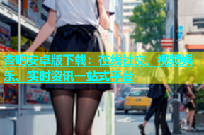 杏吧安卓版下载：在线社交、视频娱乐、实时资讯一站式平台