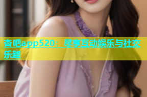 杏吧app520：尽享互动娱乐与社交乐趣