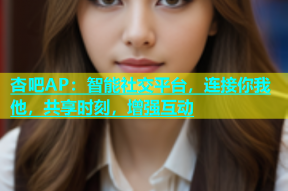 杏吧AP：智能社交平台，连接你我他，共享时刻，增强互动