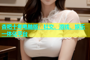 杏吧十年电脑版：社交、游戏、娱乐一体化平台