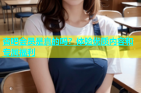 杏吧会员是真的吗？体验优质内容和专属福利