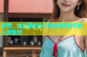 杏吧：社交互动与个性化推荐的年轻人聚集地