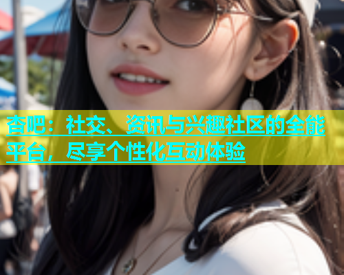 杏吧：社交、资讯与兴趣社区的全能平台，尽享个性化互动体验  第1张